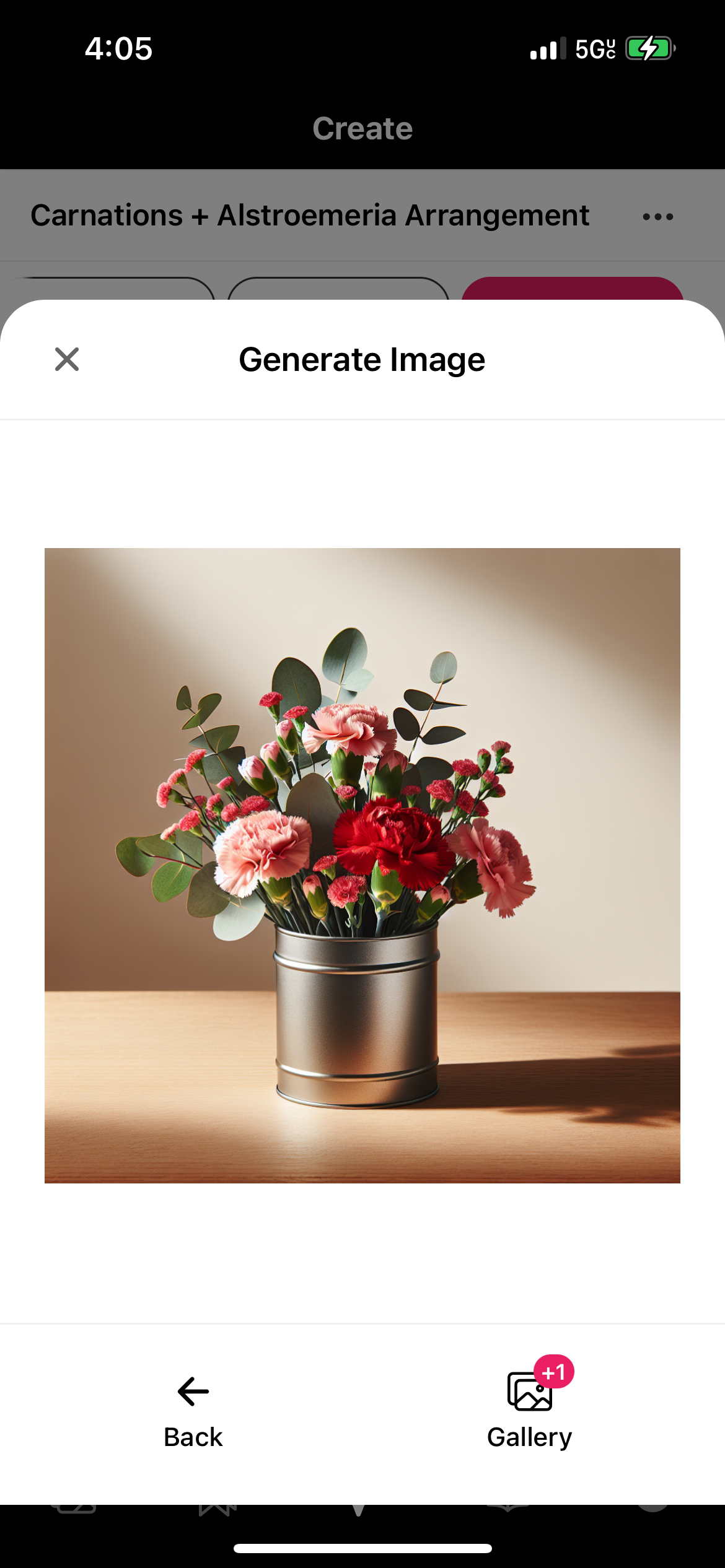 AI Generated Floral Arrangements